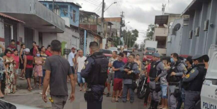 Após o assassinato, Kelvin tentou fugir e foi pego e linchado por populares. Foto: Divulgação