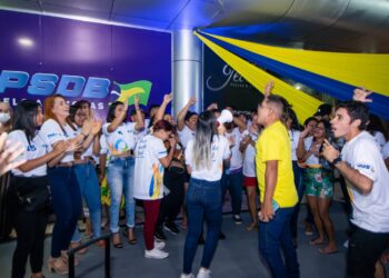 Em clima de festa, a Juventude do PSDB Amazonas deu exemplo de cidadania e espírito democrático. Foto: João Neto / Assessoria PSDB-AM