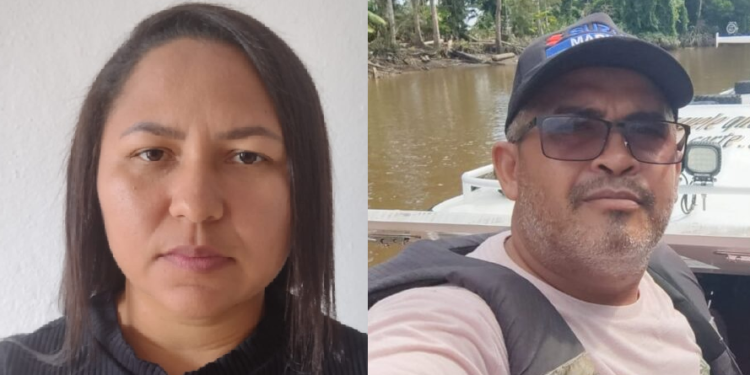 Josiane de Souza Cunha e o ex-marido, conhecido como Macapá, estão desaparecidos. Foto: Reprodução