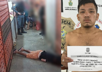 Uendelas foi preso em flagrante pelo homicídio e outros crimes. Foto: Reprodução