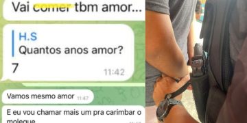 Prints da conversa entre homens que transmitiam HIV para crianças em Manaus vazam: "