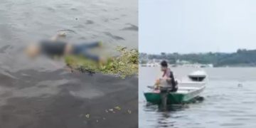 Pescador filma cadáver com o rosto desfigurado boiando no meio do rio próximo ao Porto do Ceasa; VEJA