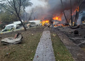 O acidente ocorreu na tarde desta sexta-feira (9). Foto: Reprodução