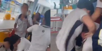 Vídeo: Em vez de estudar, alunos brigam no 'soco' na cantina do Instituto Adventista de Manaus