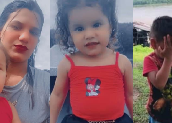 Mãe e os três filhos estão desaparecidos. Foto: Reprodução