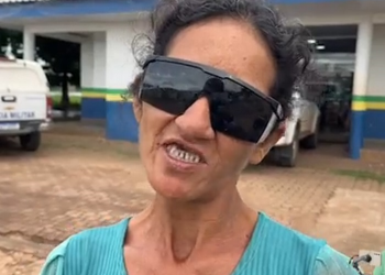 A mulher ainda tem duas filhas também usuárias de drogas. Foto: Reprodução